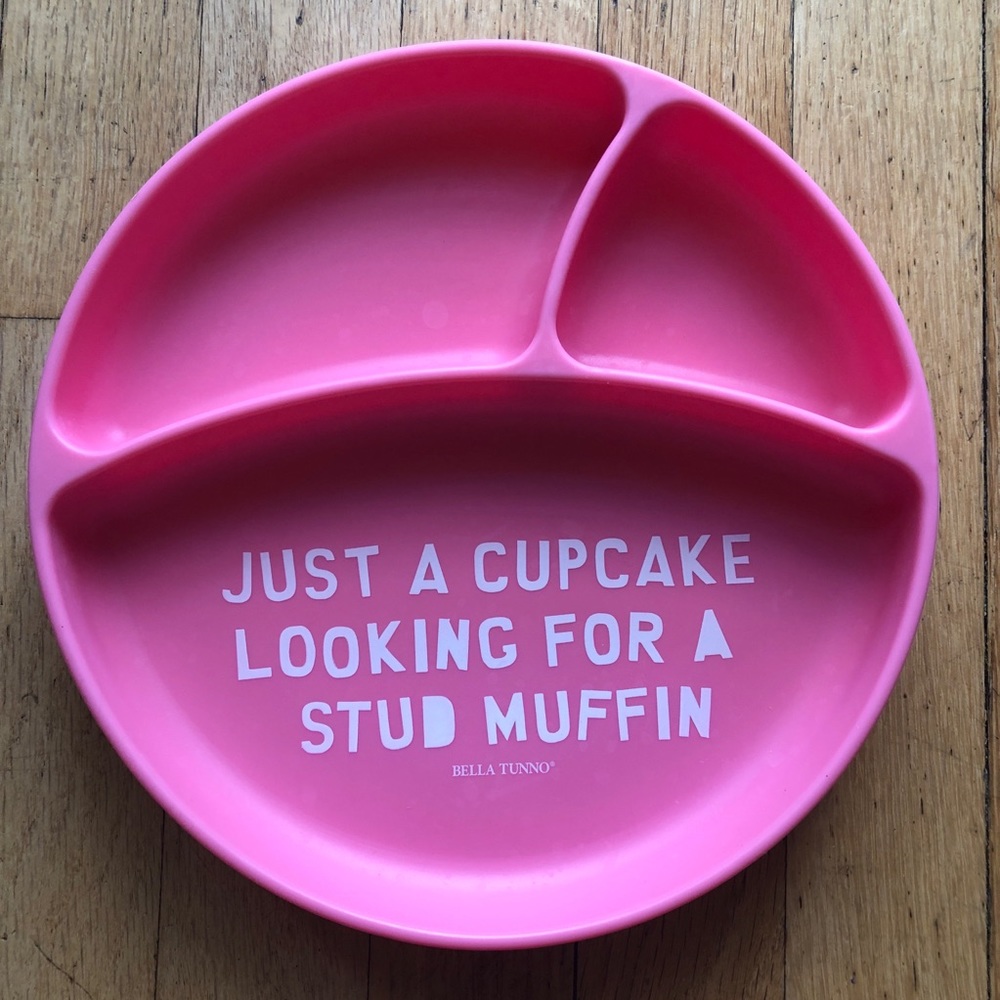 Bella Tunno Plate, Rubber/Silicone pink plate